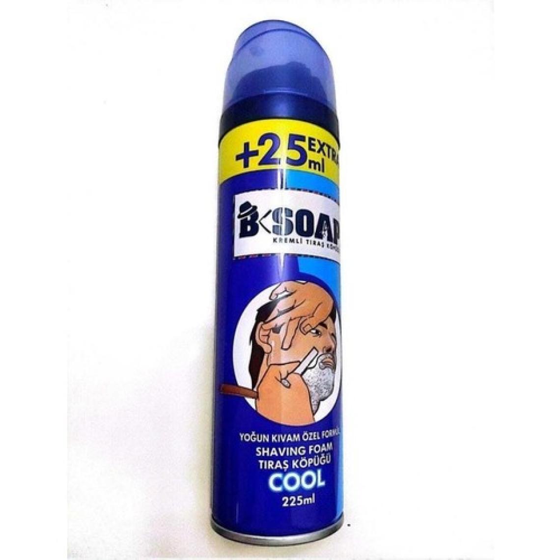 B Soap B'soap Kremli Tıraş Köpüğü Cool 225ML