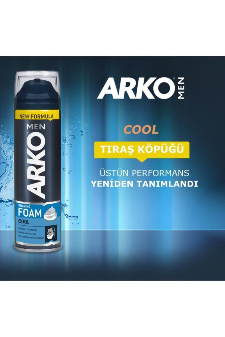 Tıraş Köpüğü Cool 4x200ml