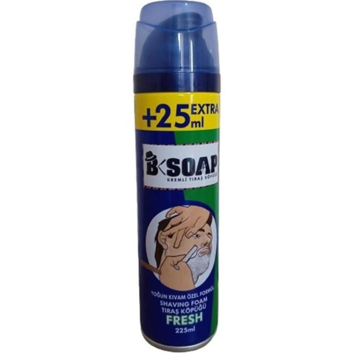 B Soap Tıraş Köpüğü Fresh 225 Ml