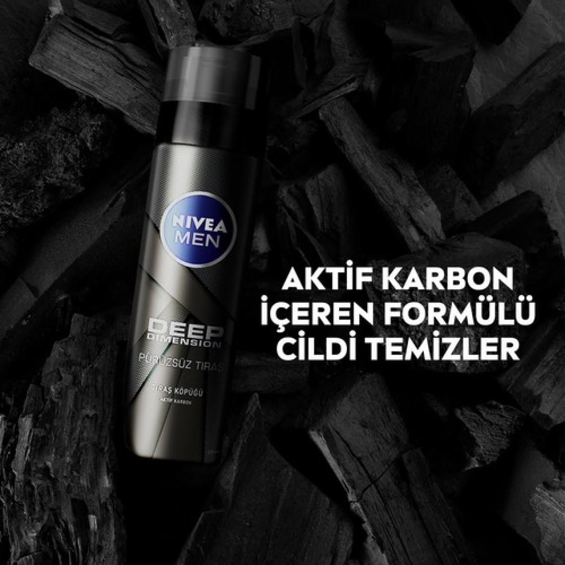 Nivea Men Deep Dimension 200 ml Tıraş Köpüğü