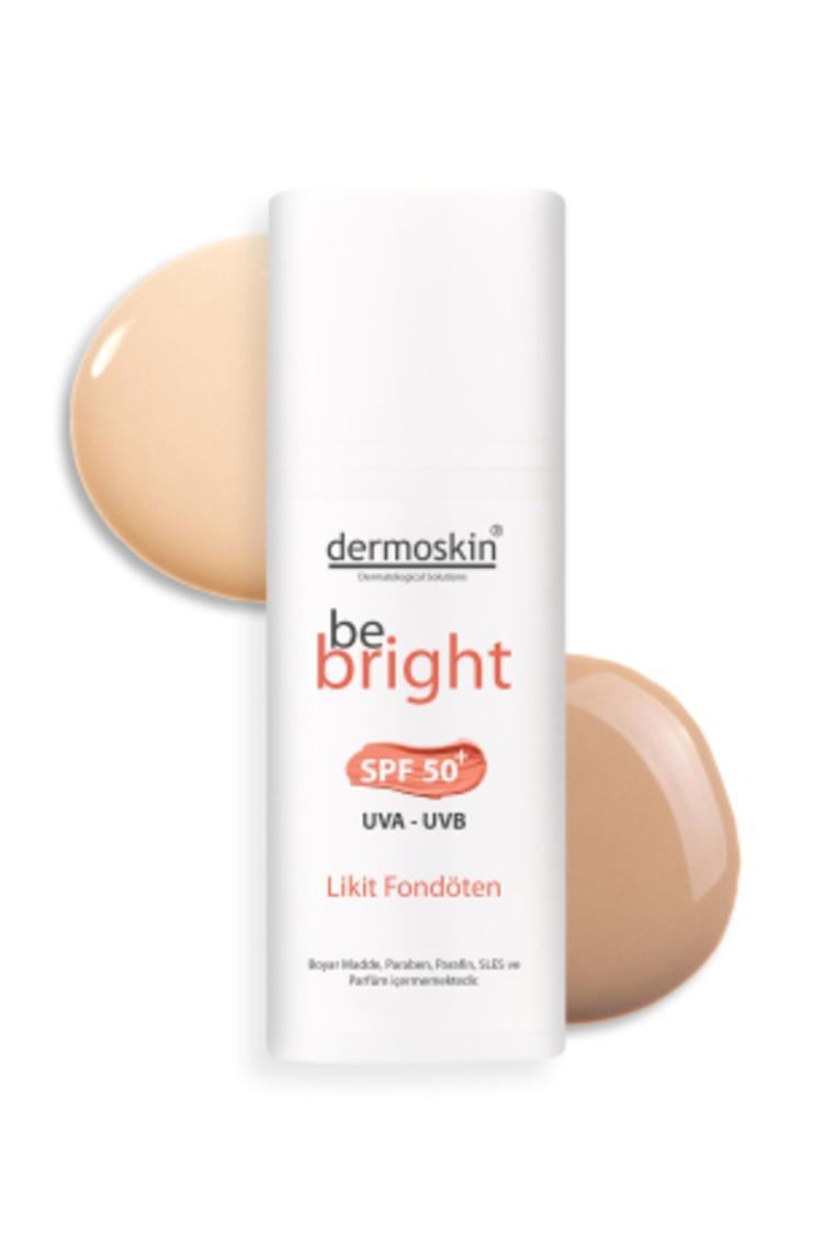 Dermoskin Be Bright Spf 50+ 33 ml Light Likit Fondöten