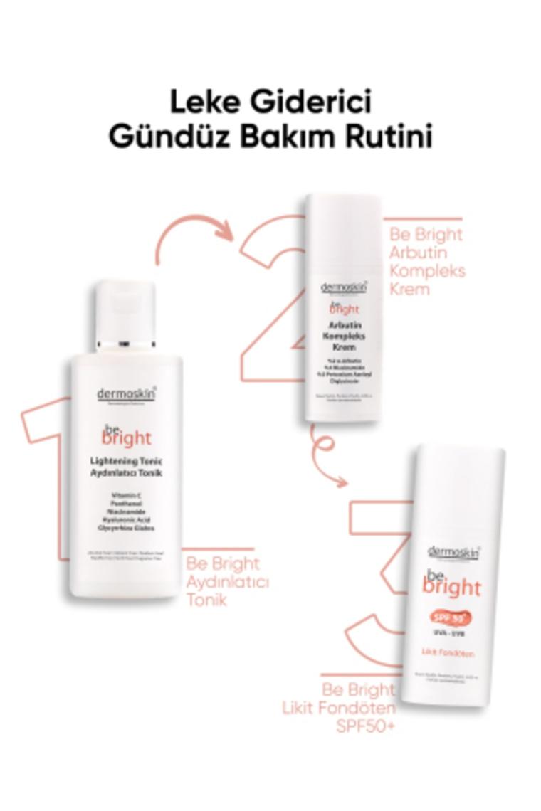 Dermoskin Be Bright Spf 50+ 33 ml Light Likit Fondöten