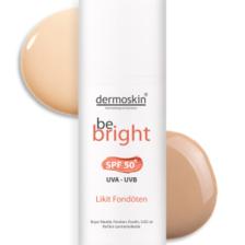 Dermoskin Be Bright Spf 50+ 33 ml Light Likit Fondöten