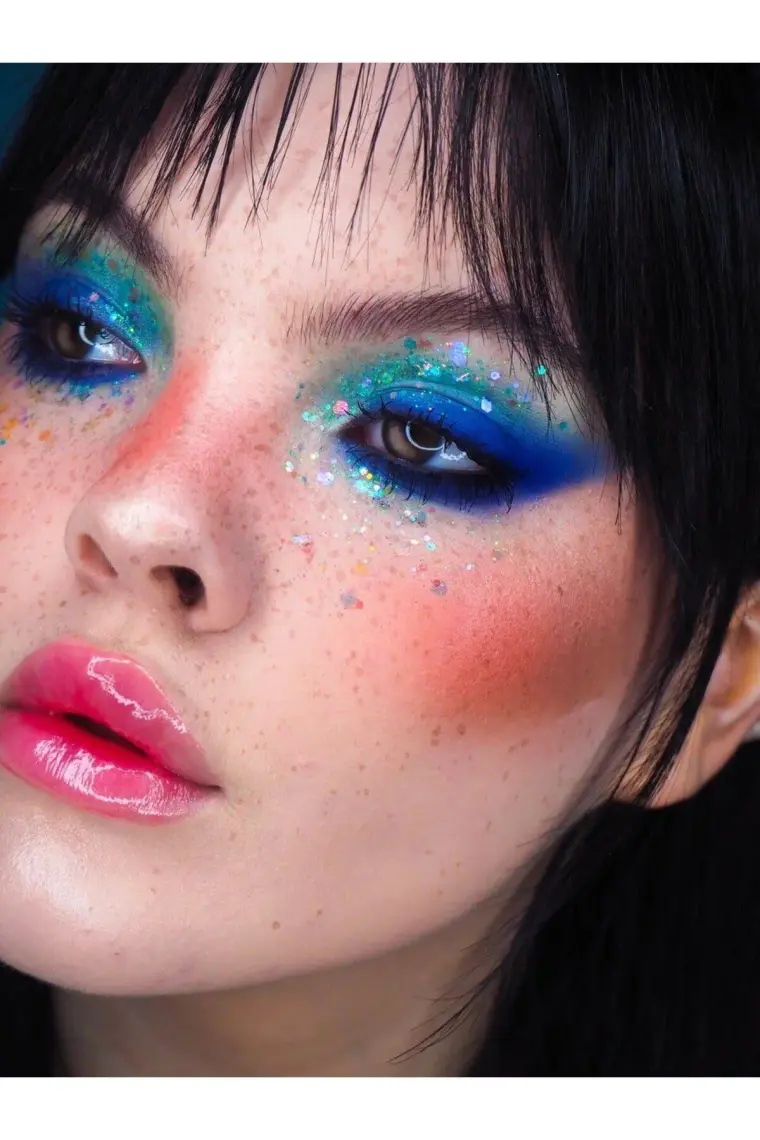 The Glitter Lab - Jel Formlu Parlak Glitter - Rainbow ~10 gr