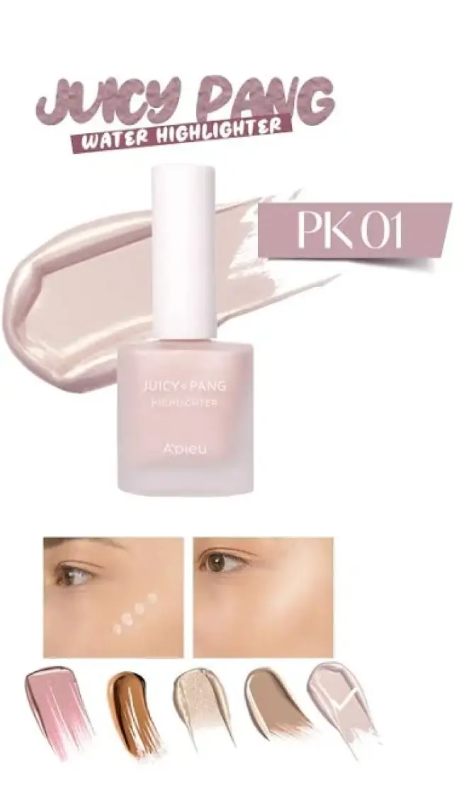MISSHA Cilt ile Bütünleşen Kalıcı Likit Aydınlatıcı Juicy-Pang Water Highlighter (PK01)