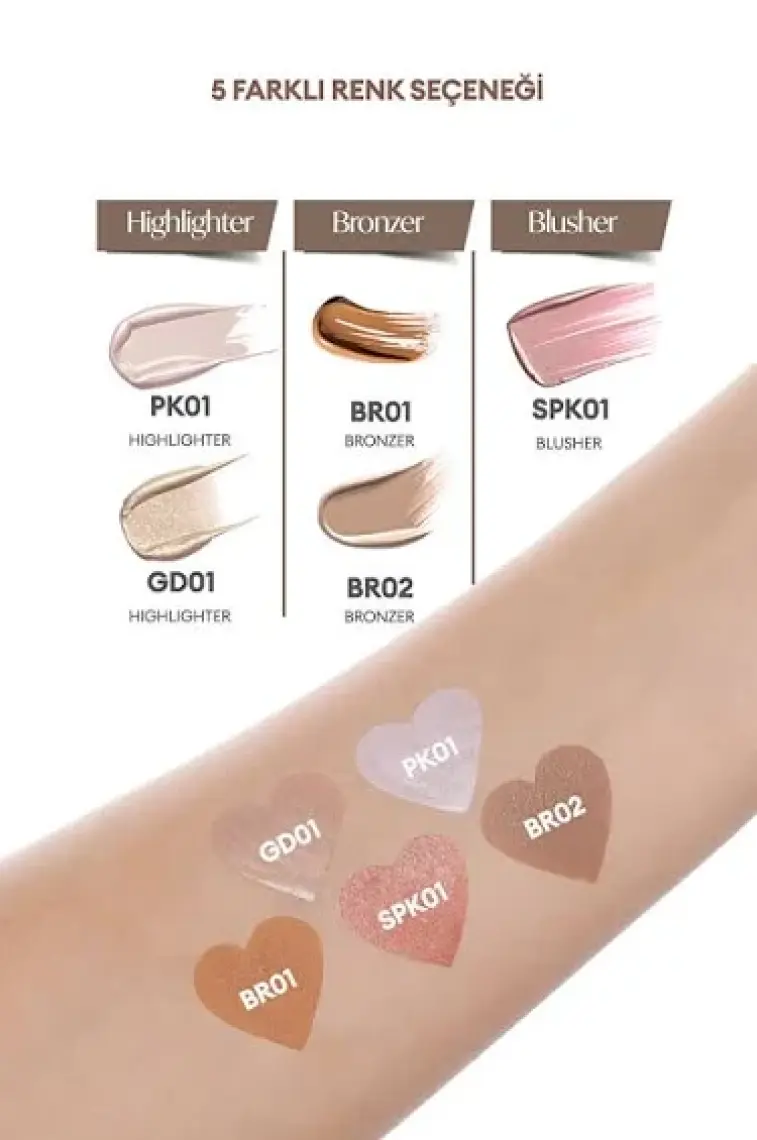 MISSHA Cilt ile Bütünleşen Kalıcı Likit Aydınlatıcı Juicy-Pang Water Highlighter (PK01)