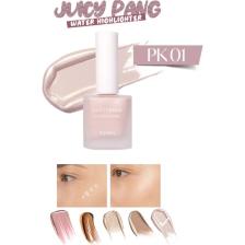 MISSHA Cilt ile Bütünleşen Kalıcı Likit Aydınlatıcı Juicy-Pang Water Highlighter (PK01)