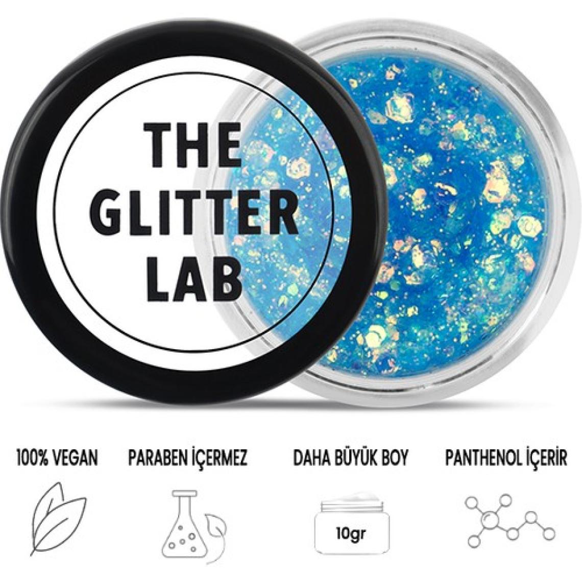 The Glitter Lab - Jel Formlu Parlak Glitter - Magic Ocean ~10 gr