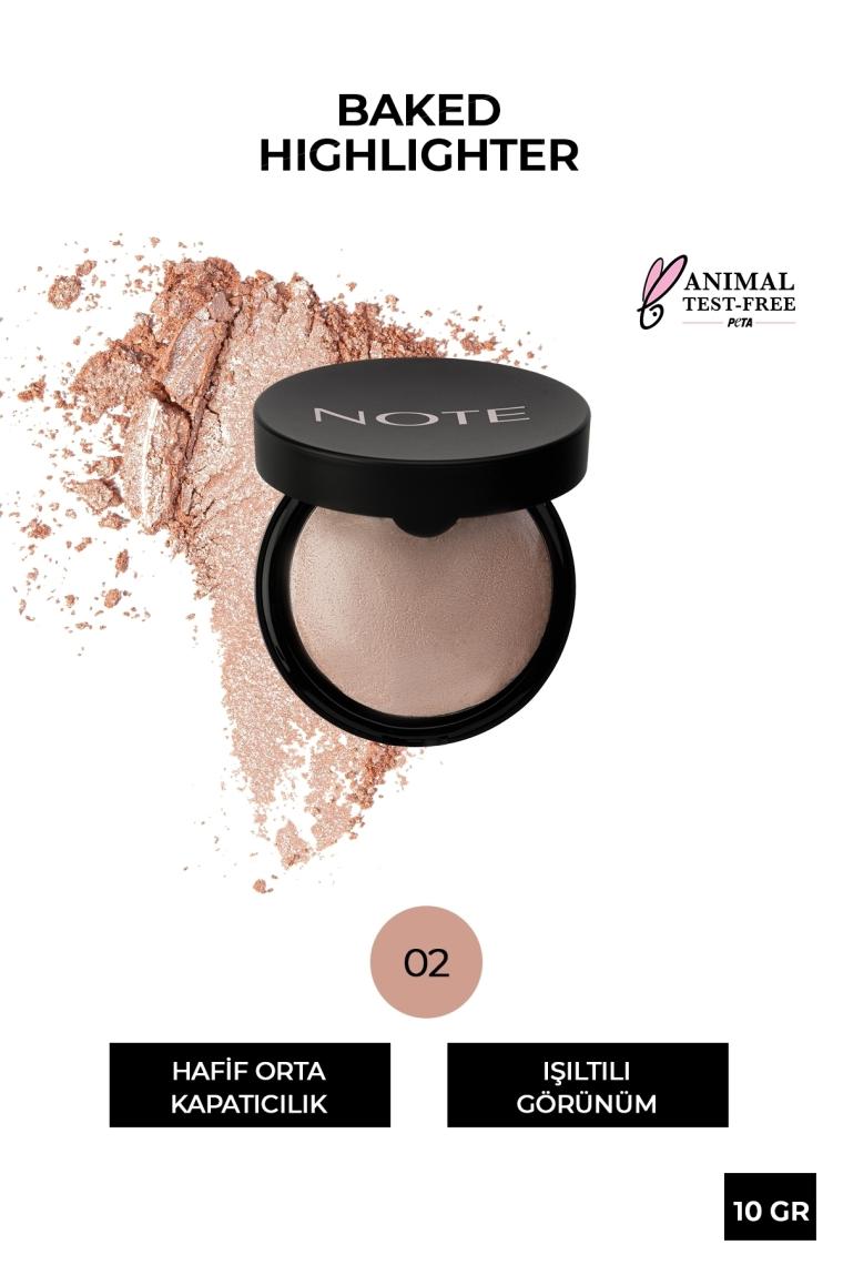Baked Highlighter 02 Sunkiss Aydınlatıcı