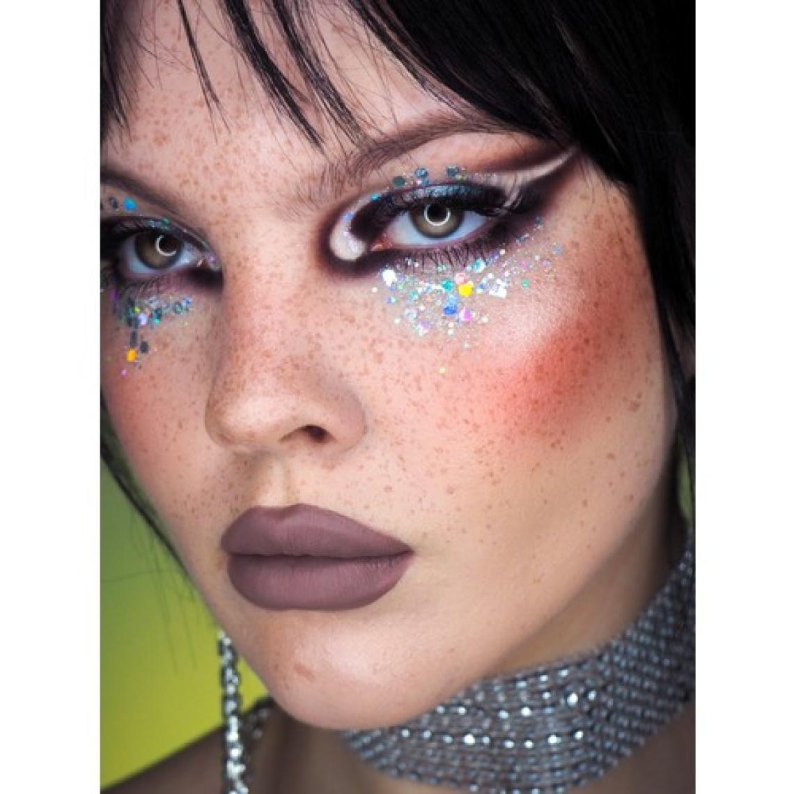 The Glitter Lab - Jel Formlu Parlak Glitter - Cool Silver ~10 gr