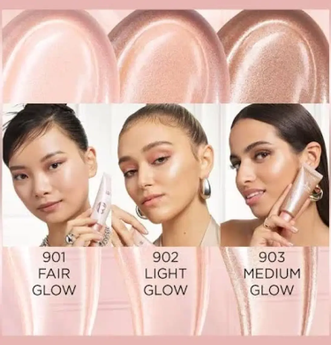 Glotion All-in-one Doğal Işıltı 903 - Medium Glow 40 ml  Highlighter, Likit Aydınlatıcı