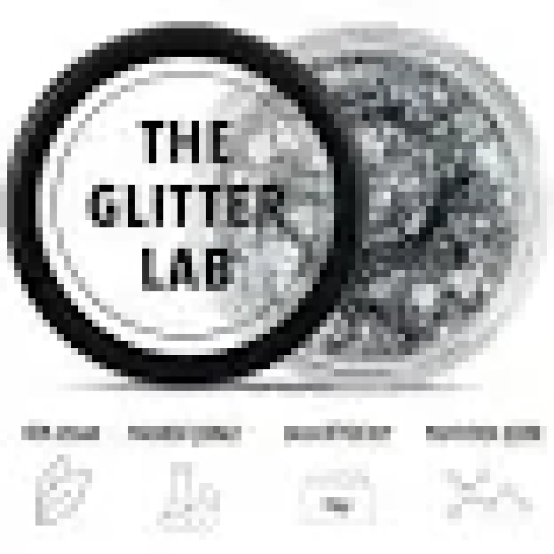 The Glitter Lab - Jel Formlu Parlak Glitter - Cool Silver ~10 gr