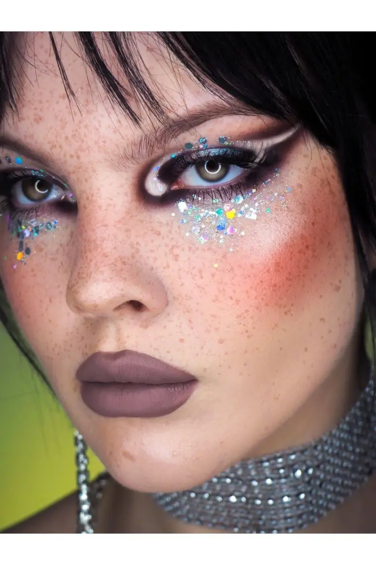 The Glitter Lab - Jel Formlu Parlak Glitter - Cool Silver ~10 gr