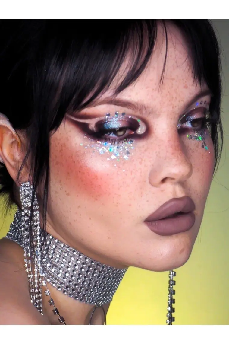 The Glitter Lab - Jel Formlu Parlak Glitter - Cool Silver ~10 gr