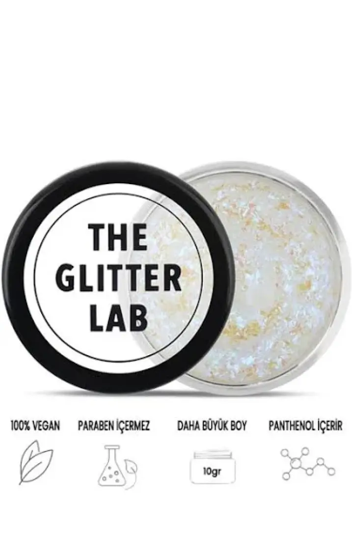 The Glitter Lab - Luna - Parlak Jel Formlu Glitter ~10 gr