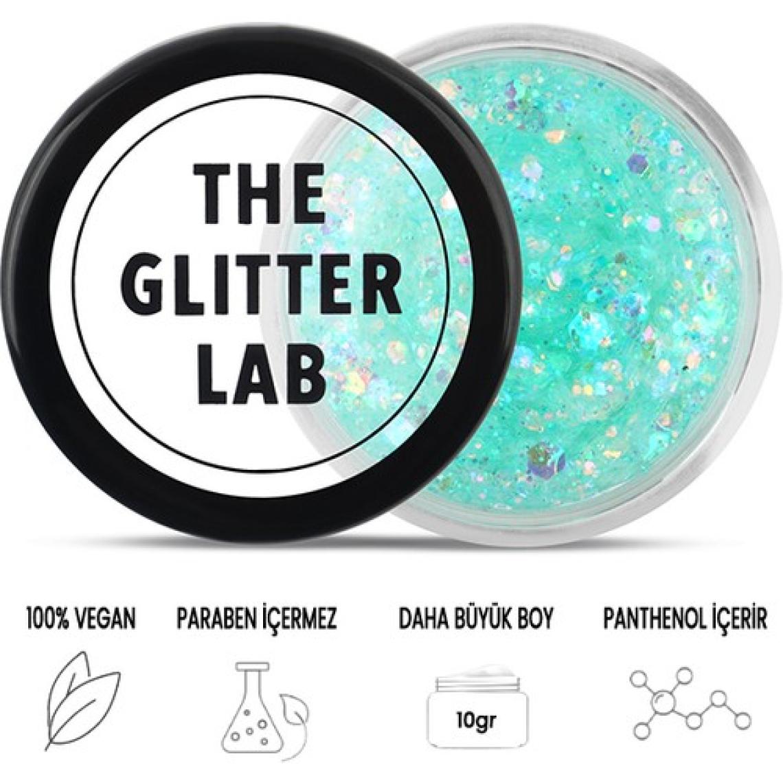 The Glitter Lab - Jel Formlu Parlak Glitter - Rainbow ~10 gr