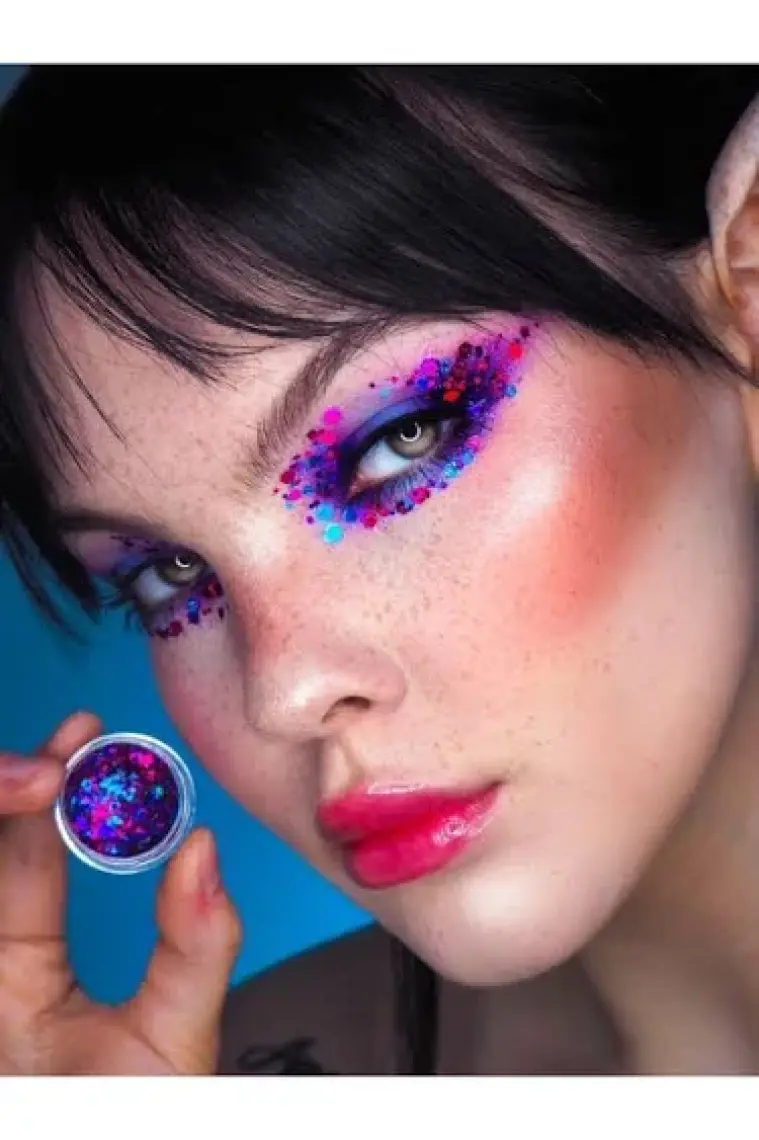 Jel Formlu Parlak Glitter Happiness