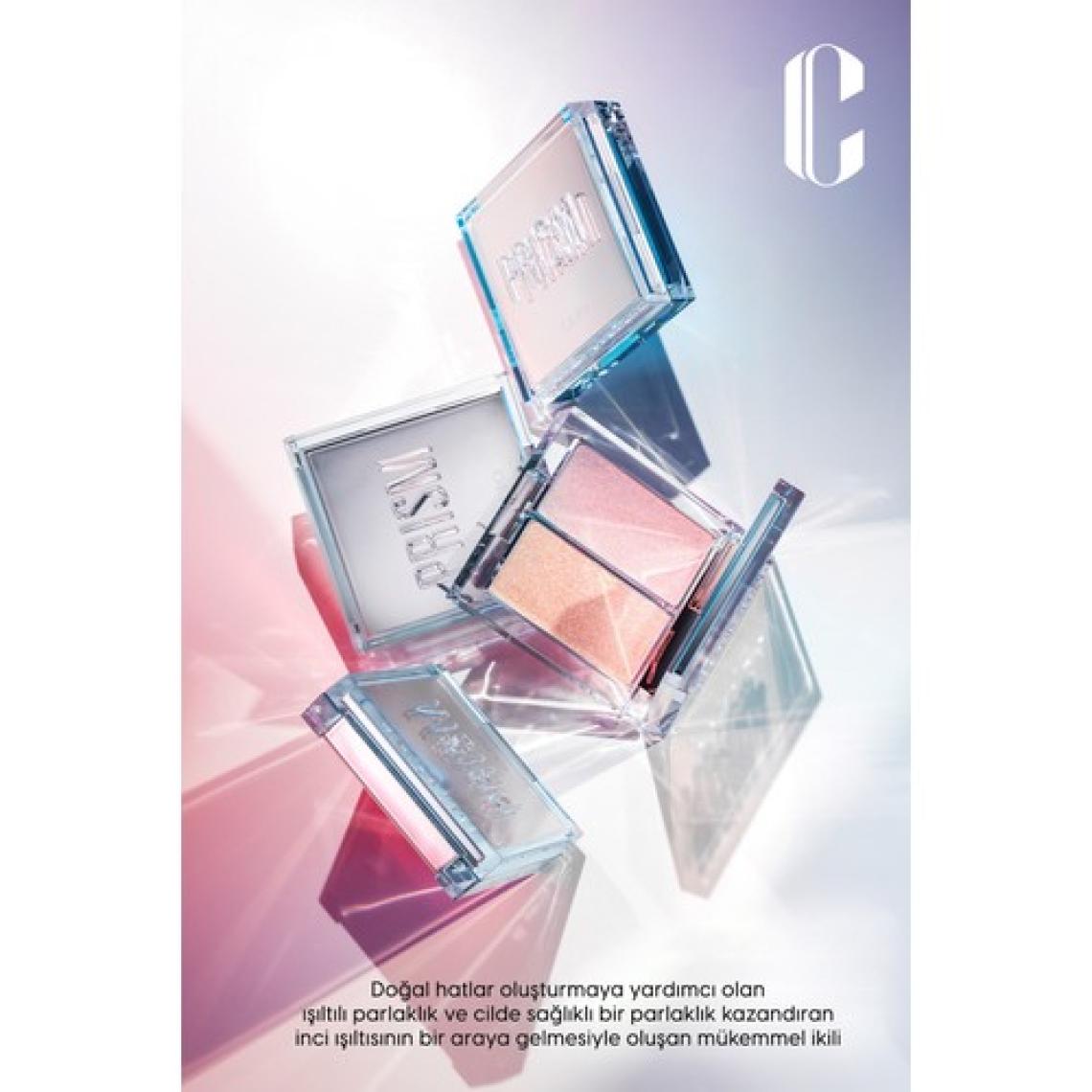 Clio İnci Tanecikli Yoğun Işıltı Sağlayan 2’li Highlighter CLIO Prism Highlighter Duo (02Lavender Voyage)