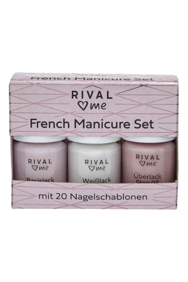 French Oje Manikür Seti 20 Şablon 12 ml