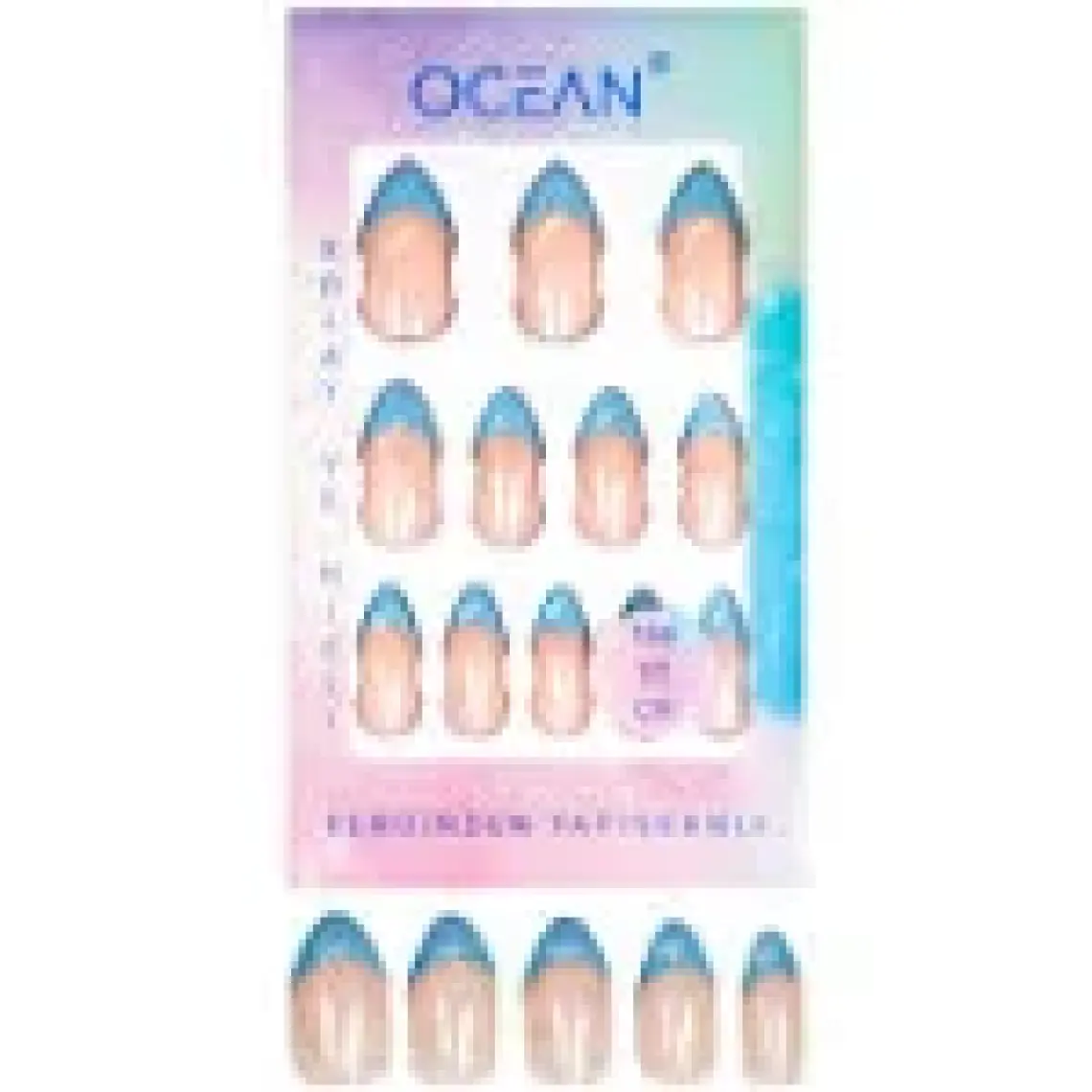 Ocean Tak ve Çık Kendinden Yapışkanlı Takma Tırnak