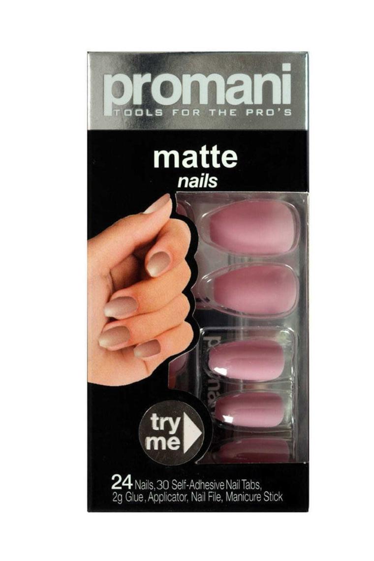 Matte Takma Tırnak Kiti  Şeker Pembesi Kod: Pr-5019