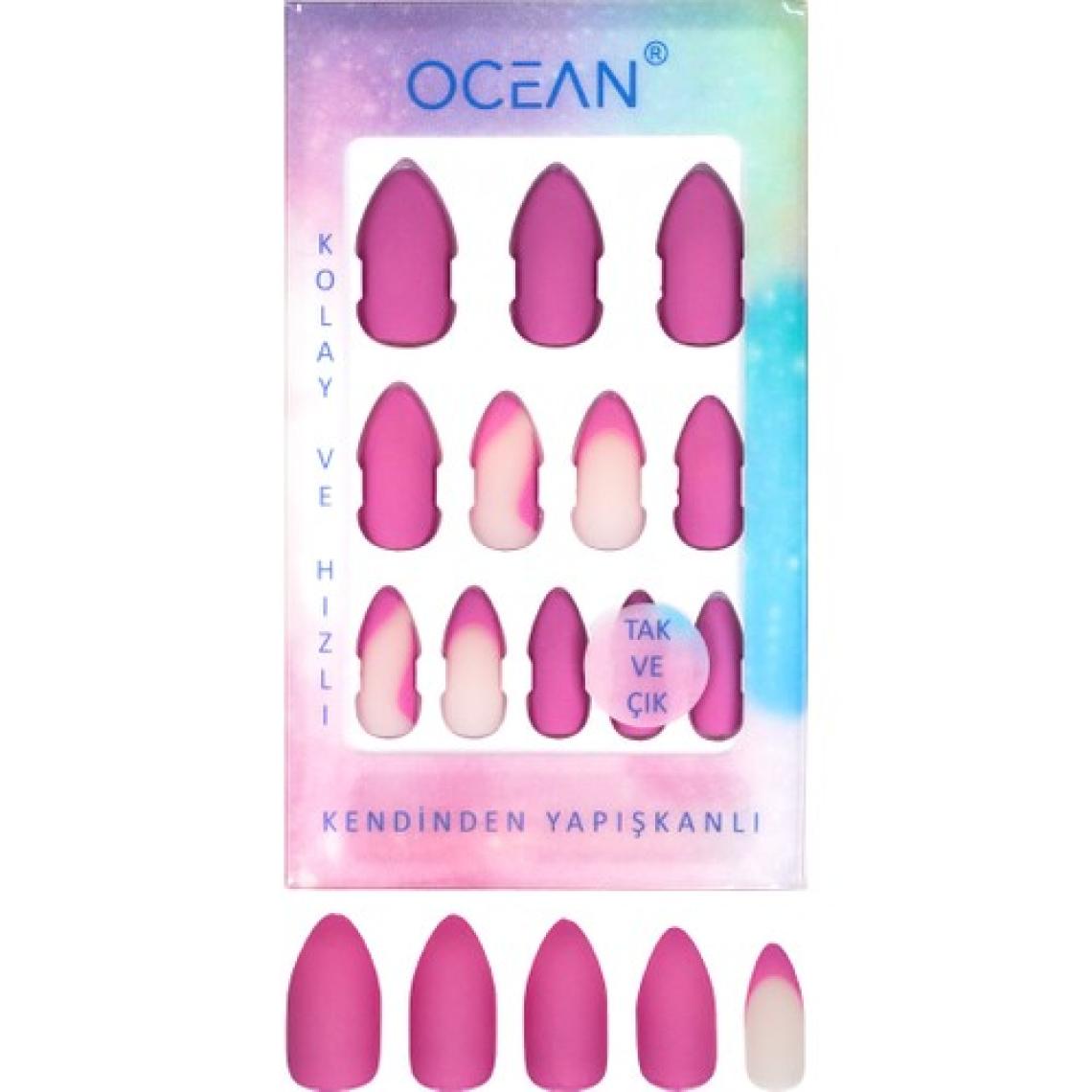 Ocean Tak ve Çık Kendinden Yapışkanlı Takma Tırnak
