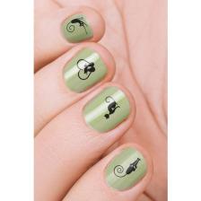 Artikel Kedi Tırnak Dövmesi, Tırnak Tattoo, Nail Art, Tırnak Sticker