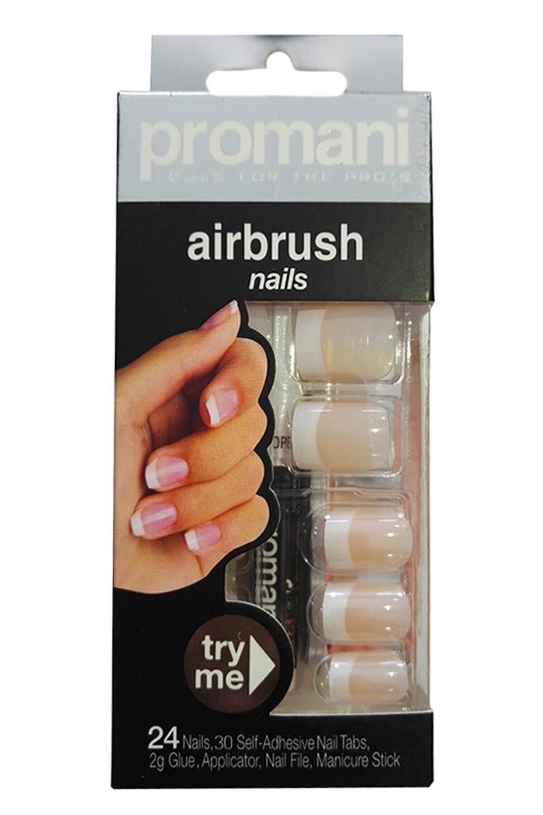 Promani Ince French Takma Tırnak Kiti Pembe PR-5011