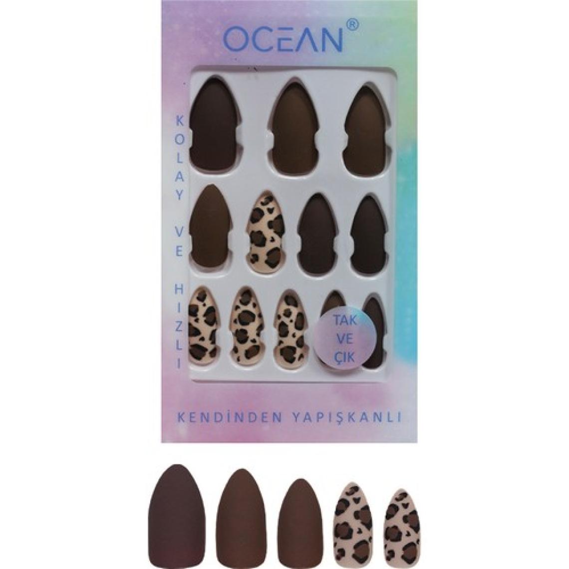 Ocean Takma Tırnak Tak ve Çık Kendinden Yapışkanlı - 726