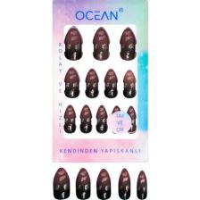 Ocean Tak ve Çık Kendinden Yapışkanlı Takma Tırnak