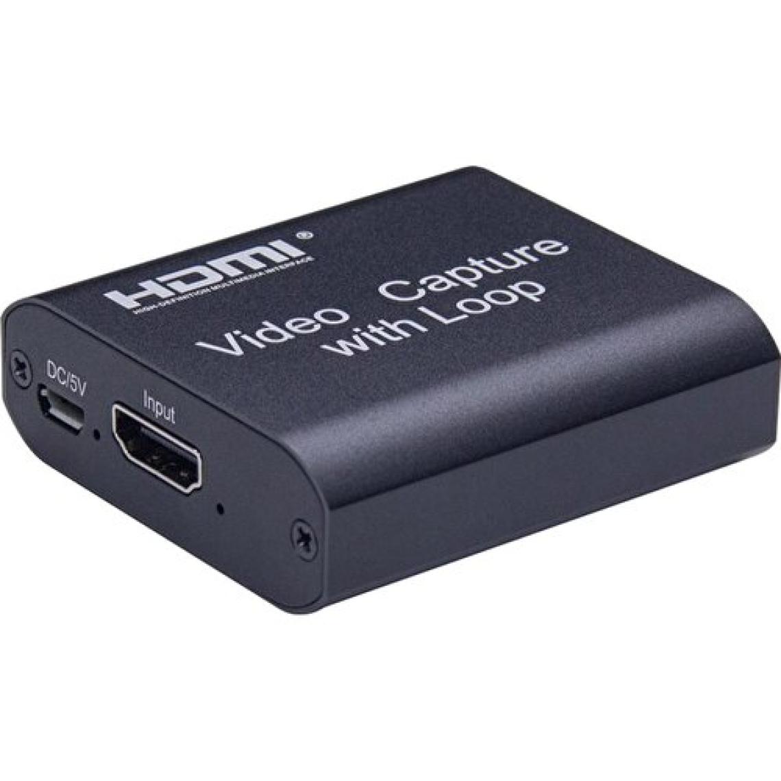 Gplus 4KVC300 4K HDMI Çift Çıkışlı Video Capture With Loop Görüntü Yakalama ve Canlı Yayın Kartı