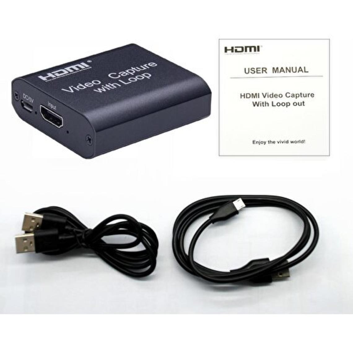Gplus 4KVC300 4K HDMI Çift Çıkışlı Video Capture With Loop Görüntü Yakalama ve Canlı Yayın Kartı