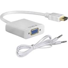 GOMAX Hdmı To VGA Dönüştürücü + Ses Kablosu
