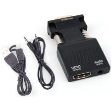 4501 Vga To Hdmi Çevirici Dönüştürücü Laptop Tv Monitör Adaptör Kablosu