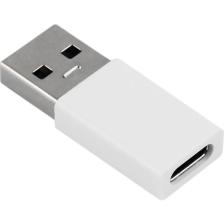 Gplus TC30 Type-C 3.1 To USB 3.0 Çevirici Dönüştürücü Mini Otg Adaptör Beyaz