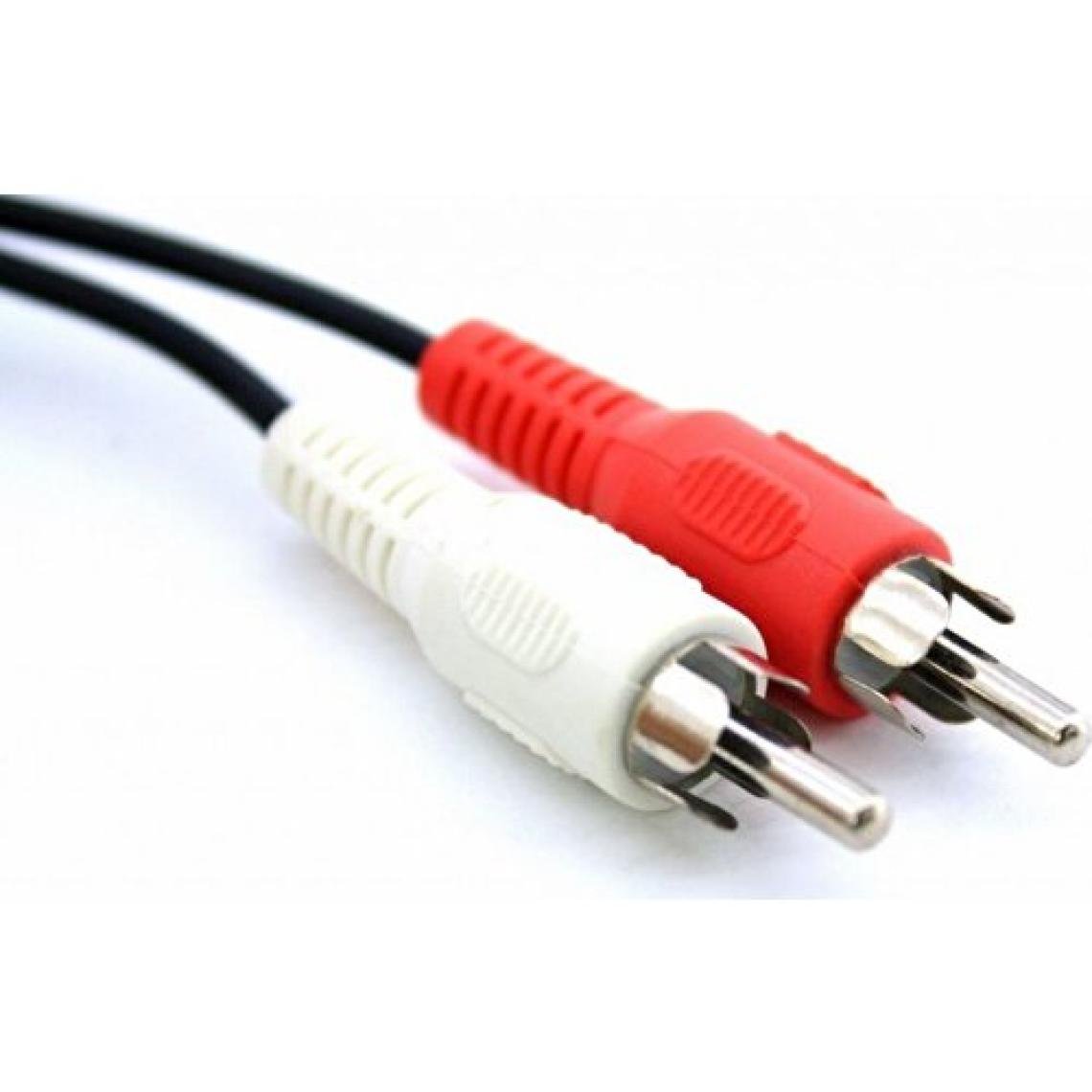 Swat 2Rca Erkek 3,5Mm Stereo Dişi Ses Kablosu 1,5 Metre