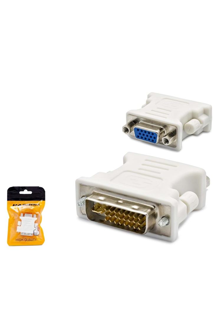 Hdx1261(4002) Adaptör Çevirici Dvı To Vga M/f 24+5
