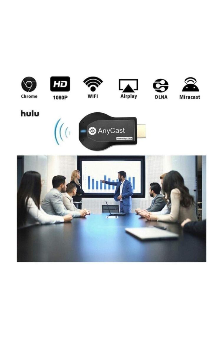 Anycast M9 Plus Kablosuz Görüntü Aktarıcı Hdmı Wifi 1080p