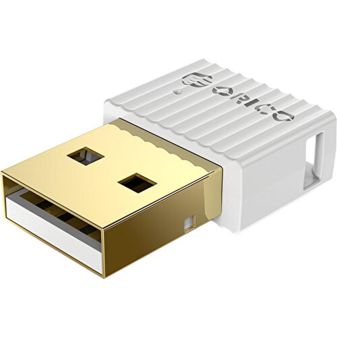 Orico USB Bluetooth V5.0 Kablosuz Dongle Adaptör, Alıcı Verici, BTA-508, Beyaz