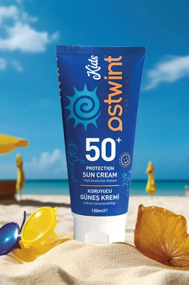 Ostwint Kids Koruyucu Güneş Kremi Spf 50+100 ml