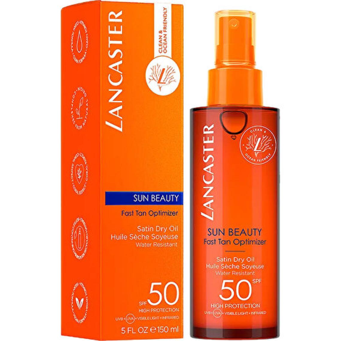 Lancaster Sun Beauty Dry Oil Fast Tan Optimizer SPF50 150 ml