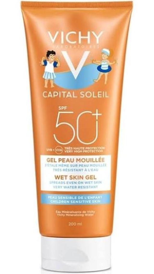 Vichy Capital Soleil Çocuklar Için Yüz ve Vücut Jeli SP50 200 Ml
