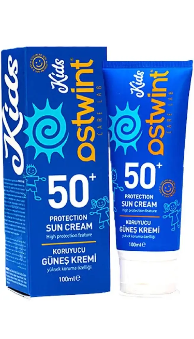 Ostwint Kids Koruyucu Güneş Kremi Spf 50+100 ml