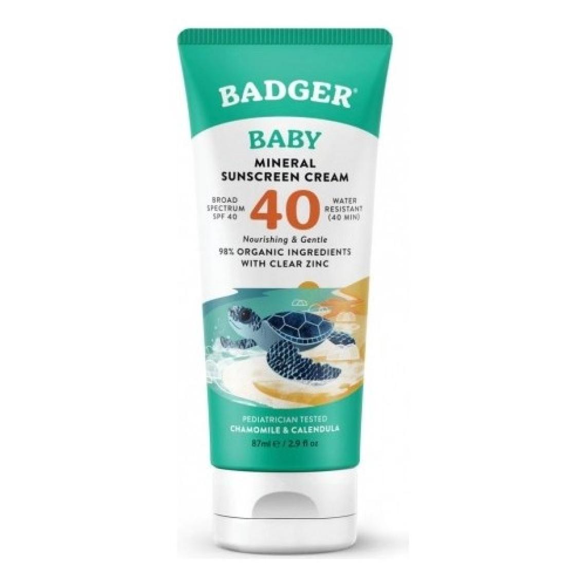 Badger Bebek Güneş Kremi SPF40