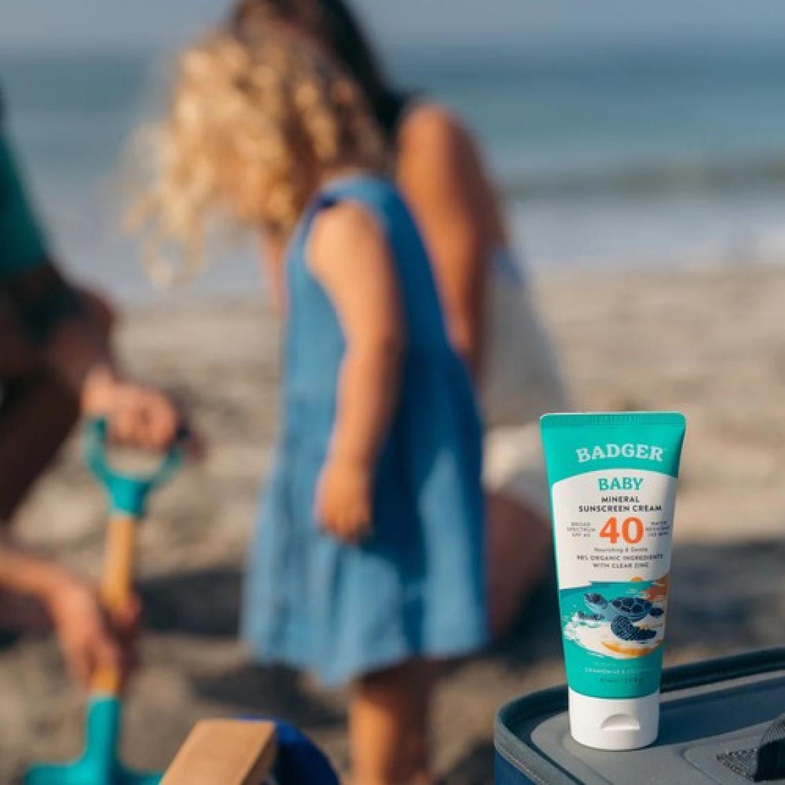 Badger Bebek Güneş Kremi SPF40