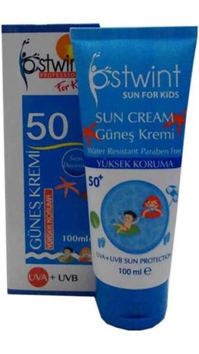 Ostwint Çocuk Güneş Kremi 50 + Faktör 100Ml