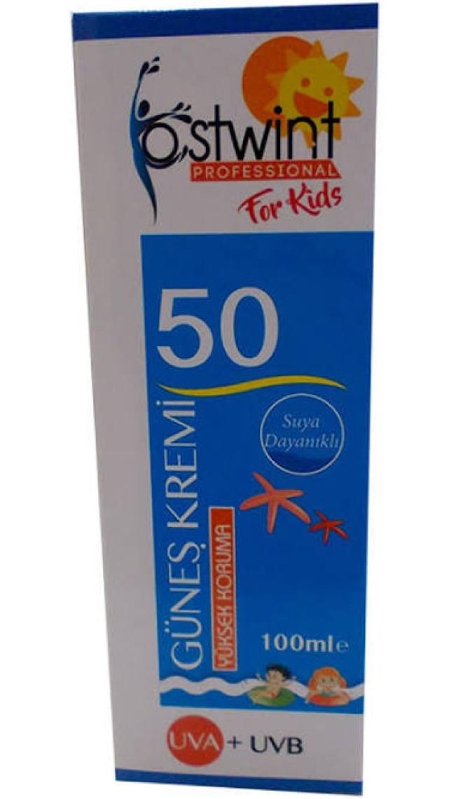 Ostwint Çocuk Güneş Kremi 50 + Faktör 100Ml