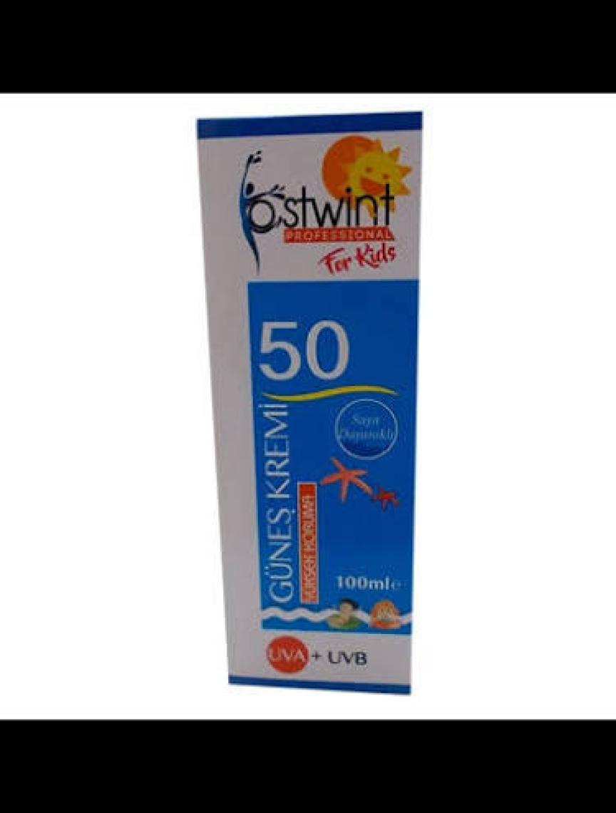 Ostwint Çocuk Güneş Kremi 50 + Faktör 100Ml