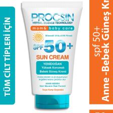PROCSIN Baby Yüksek Uv Korumalı Bebek ve Çocuk SPF50+ Güneş Kremi 50 ML