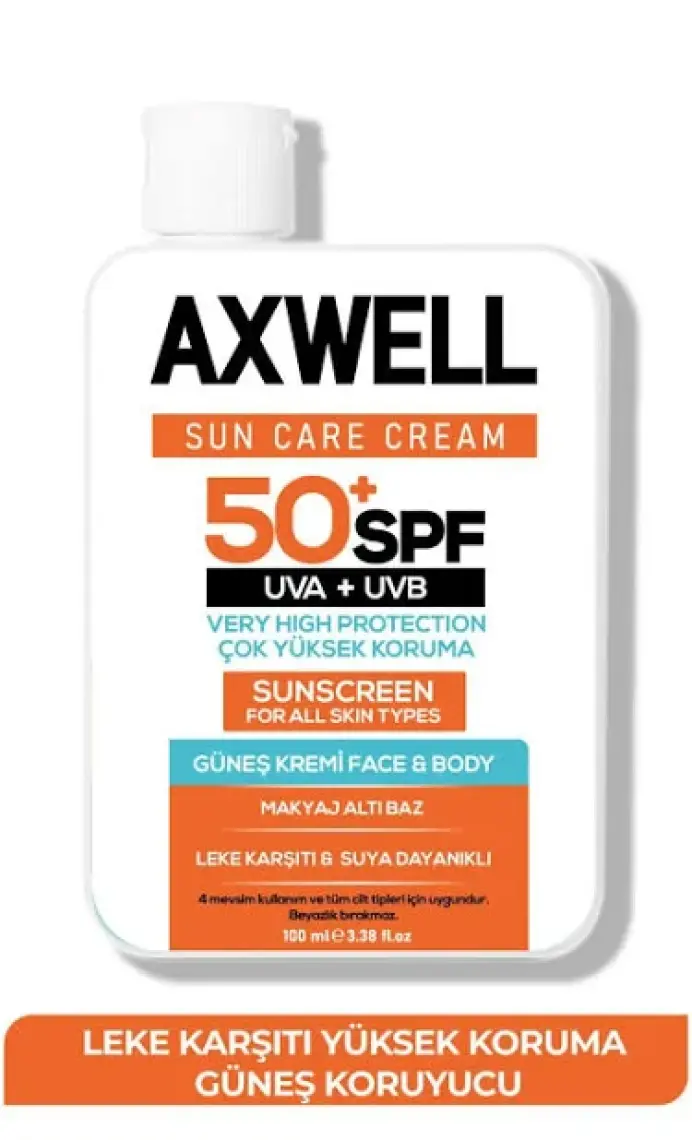 Sun Care Cream Leke Karşıtı Güneş Kremi Çok Yüksek Koruma 50+ Spf 100 ml
